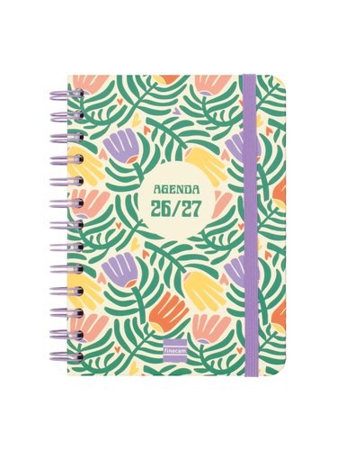 [537010527] AGENDA ESCOLAR 26-27 8º SVH COSMO GARDEN ESPIRAL