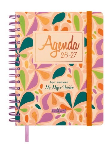 [638341827] AGENDA ESCOLAR 26-27 4º SVH TALKUAL VERSION ESPIRAL