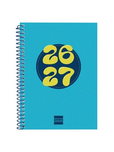 [645000127] AGENDA ESCOLAR 26-27 8º SVH COOL AZUL ESPIRAL