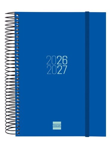 AGENDA ESCOLAR 26-27 E10 DP ESPIR AZUL ESPIRAL