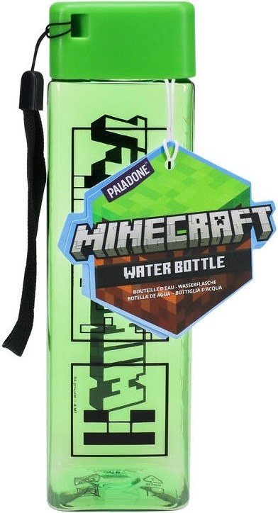 BOTELLA PLASTICO 500 ML MINECRAFT