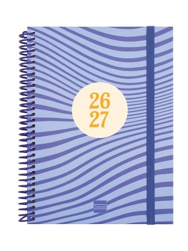 [536140727] AGENDA ESCOLAR 26-27 4º SVH DIVA OLAS ESPIRAL