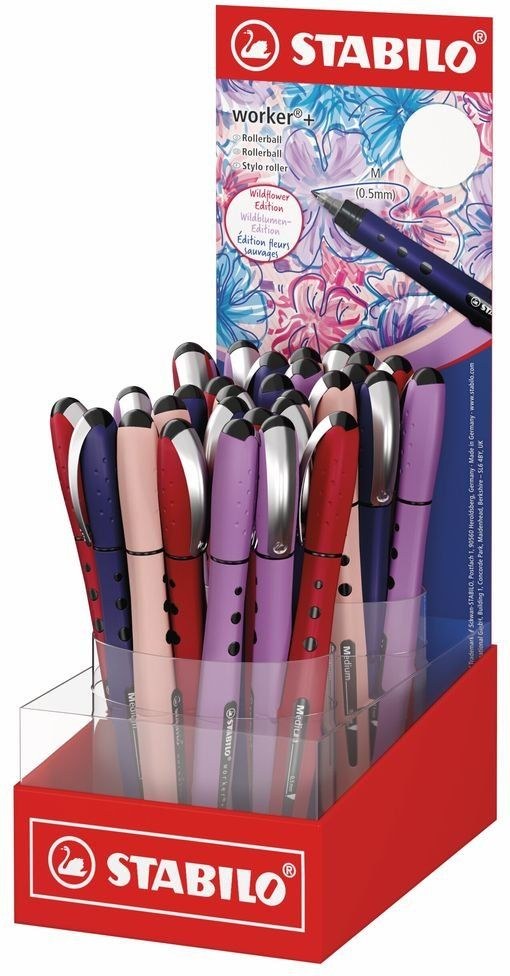 EXP 30 BOLIGRAFO WORKER WILDFLOWERS EDITION PUNTA M