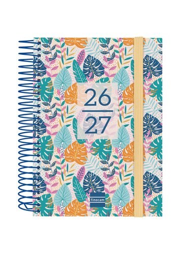 [634265027] AGENDA ESCOLAR 26-27 8º DP SEC TROPICAL ESPIRAL
