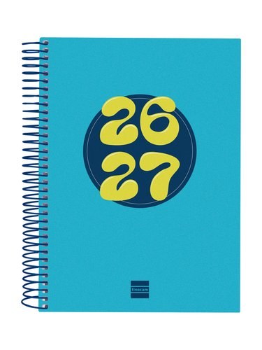 AGENDA ESCOLAR 26-27 4º DP COOL AZUL ESPIRAL
