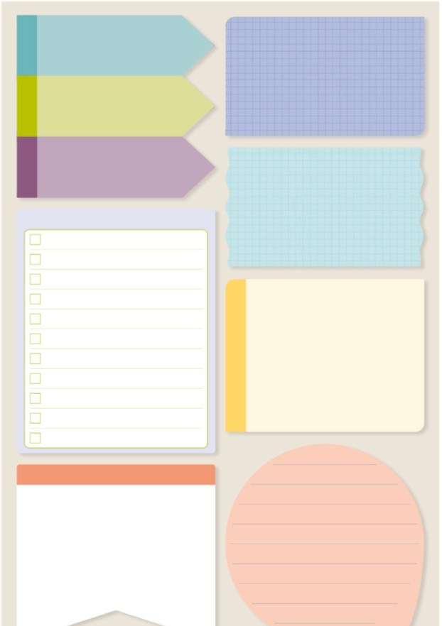 SET STICKY NOTES PRO F08