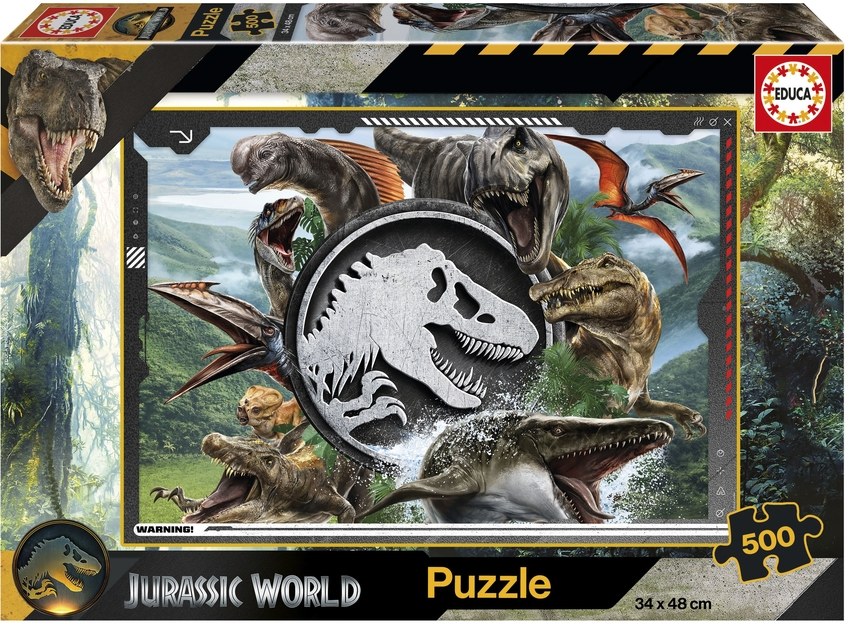 PUZZLE 500 PIEZAS JURASSIC WORLD
