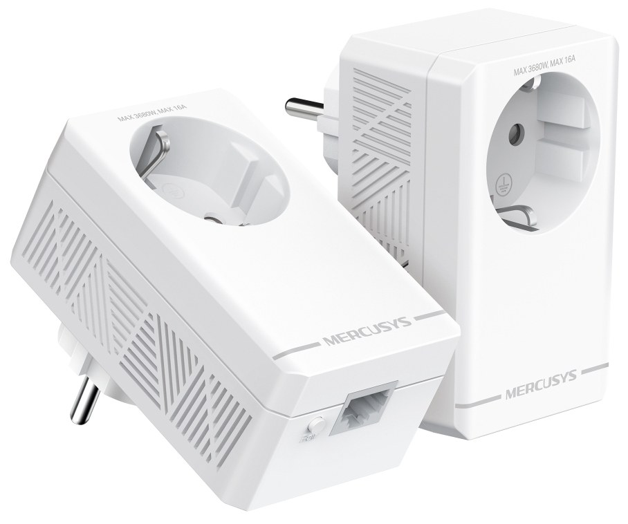 [MP500P KIT] AV1000 1000 Mbit/s Ethernet Blanco 2 pieza(s)