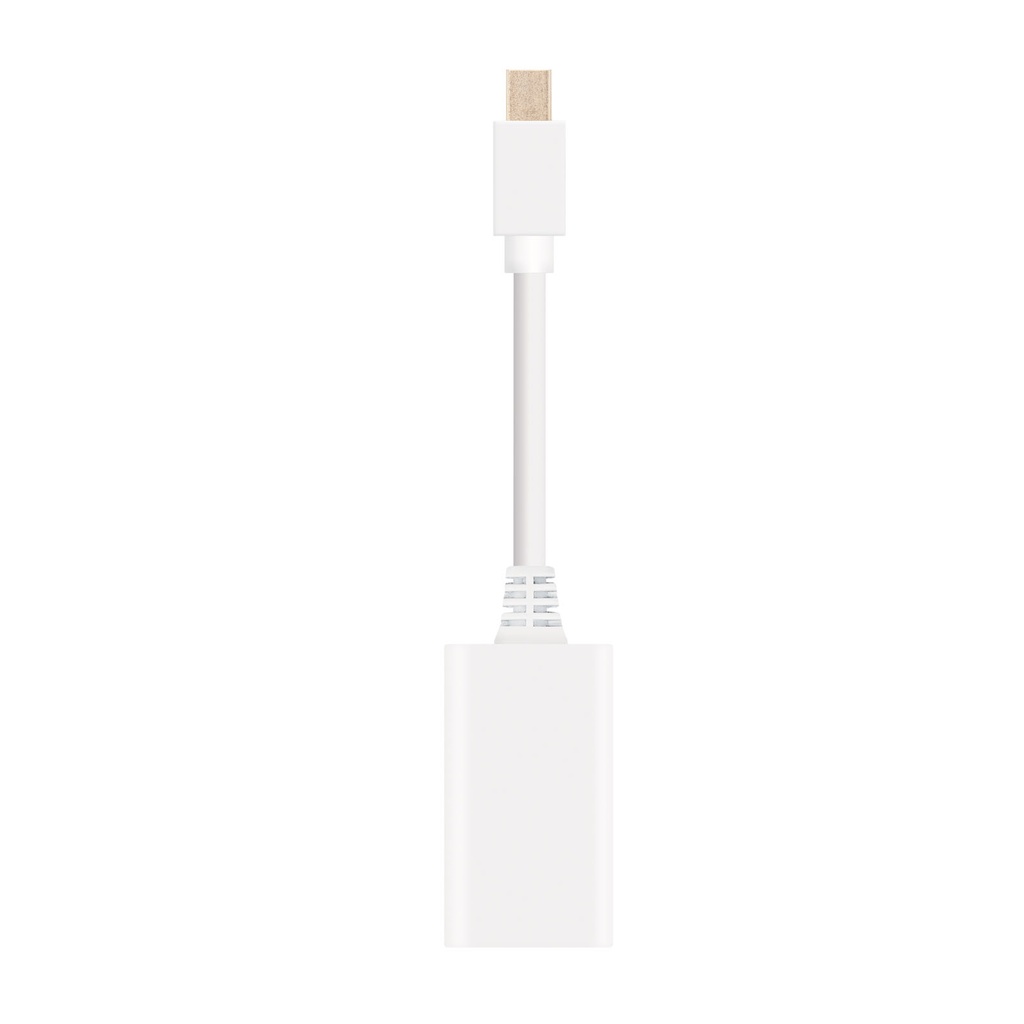 [10.16.0102-W] CONVERSOR MINI DP A HDMI MINI DP/M-HDMI/H BLANCO 15 CM