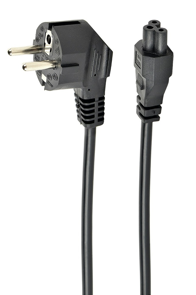 [PC-186-ML12-3M] PC-186-ML12-3M cable de transmisión Negro CEE7/7 C5 acoplador
