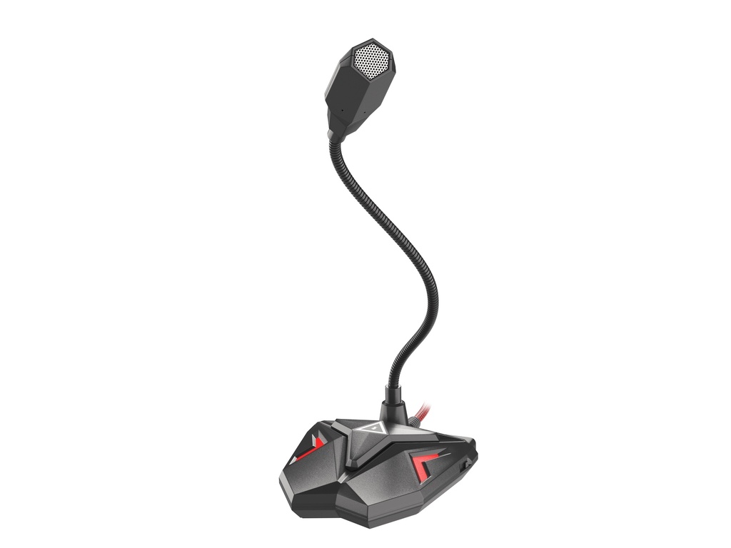 [NGM-1407] Radium 100 Negro, Rojo Micrófono para PC
