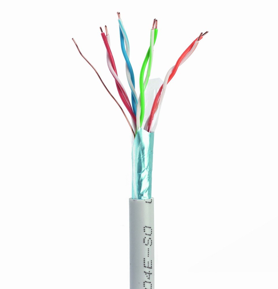 [FPC-5004E-SOL] Cat5e, 305m cable de red Gris