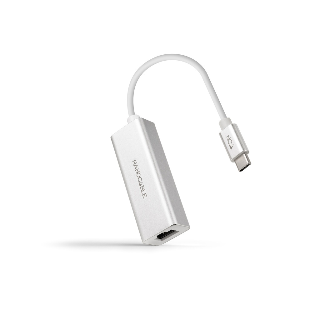 [10.03.0402] Conversor USB-C A Ethernet Gigabit 10/100/1000 Mbps. 15cm