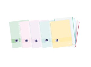 [400174037] 400174037 cuaderno y block A6/A6+ 120 hojas Azul, Color menta, Rosa, Púrpura, Amarillo