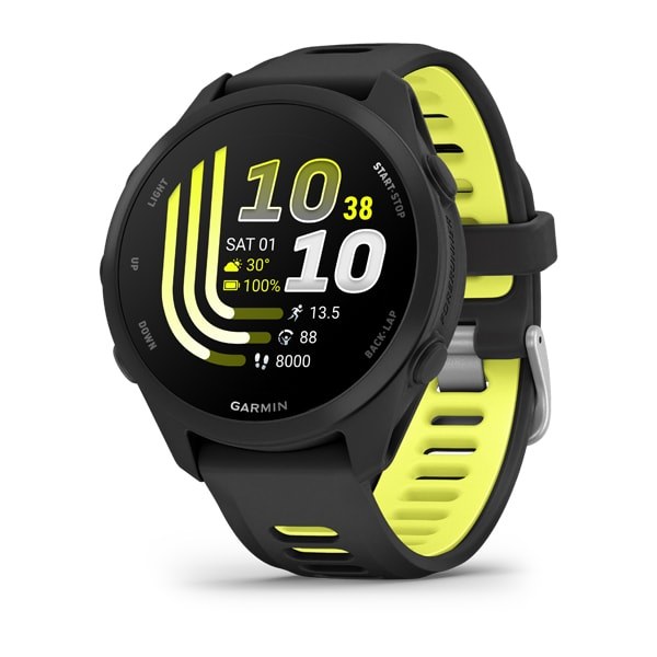 [010-03920-00] Forerunner 170 3,05 cm (1.2") AMOLED 30 mm Digital 390 x 390 Pixeles Pantalla táctil Negro GPS (satélite)