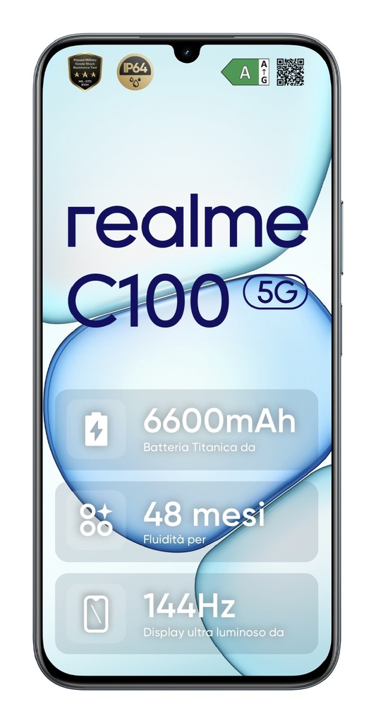 [6941764486225] C100 5G 17,3 cm (6.8") SIM doble Android 16.0 USB Tipo C 4 GB 256 GB 6600 mAh Verde