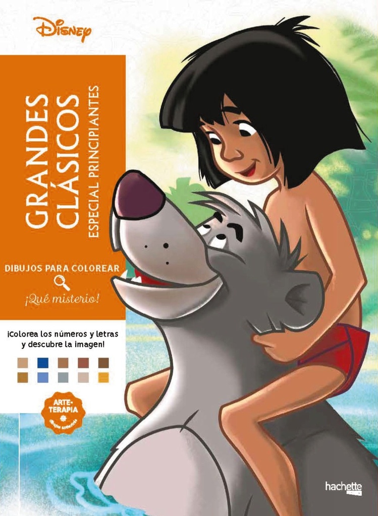 Dibujos para colorear, ¡qué misterio! Especial principiantes