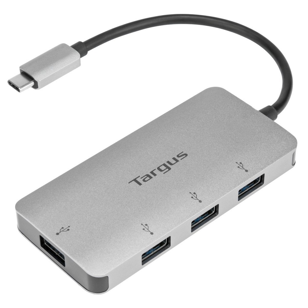 [ACH226EU] ACH226EU hub de interfaz USB 3.2 Gen 1 (3.1 Gen 1) Type-C 5000 Mbit/s Plata