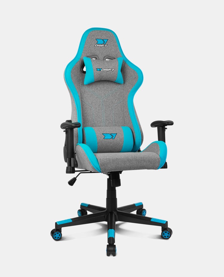 [DR90PROBL] DR90 PRO Silla para videojuegos de PC Asiento acolchado Azul, Gris
