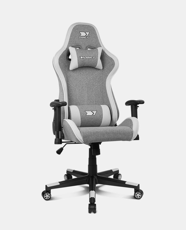 [DR90PROW] DR90 PRO Silla para videojuegos de PC Asiento acolchado Gris, Blanco
