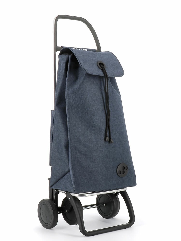 [IMX382-1001] I-Max Tweed 4 Negro, Azul Bolsa para carrito de la compra