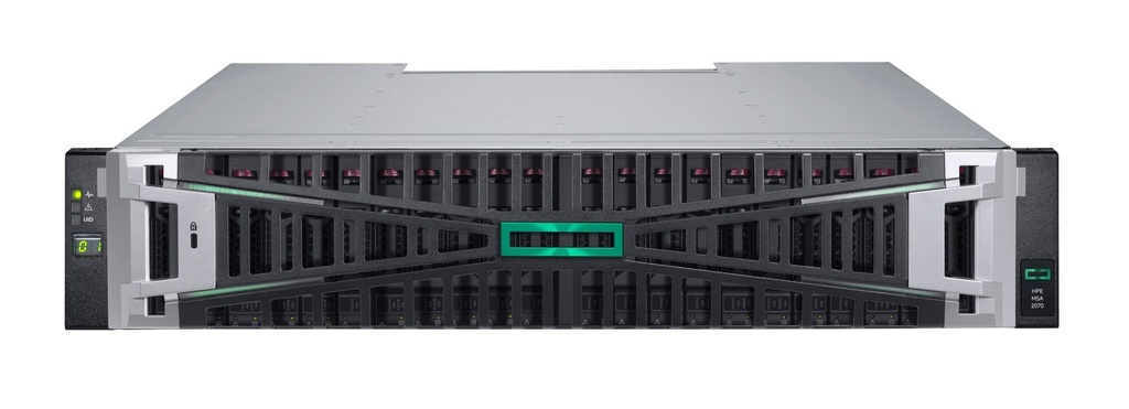 [P89066-B25] MSA 2070 SFF 2x16Gb FC 4-port Controller Storage Array