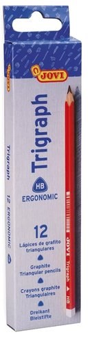 [736/12 HB] LAPIZ JOVI TRIGRAPH - HB - Pack de 12 unidades