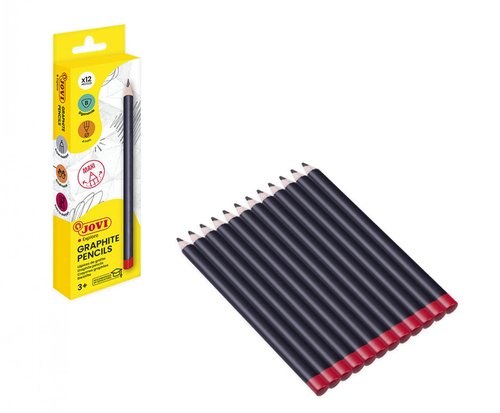 [738/12 B] LAPIZ JOVI TRIGRAPH MAXI - B - Pack de 12 unidades