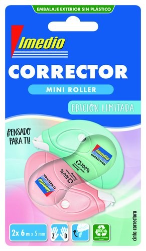 [7007059] CORR.CINTA IMEDIO MINI PAST. 5x10 B/2 - Pack de 12 unidades