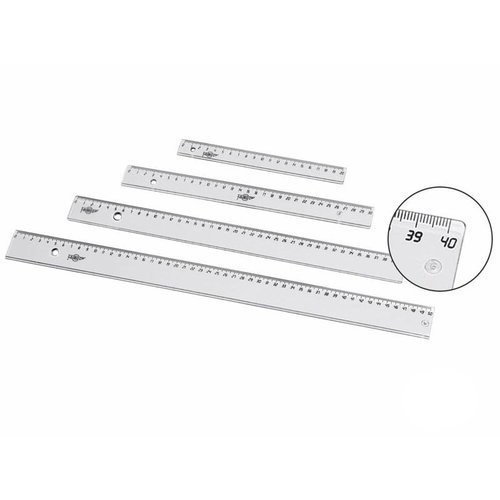 [31140] REGLAS PLASTICO FAIBO 40cm - Pack de 20 unidades