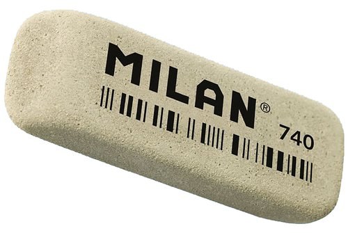 [CCM740G] GOMA BORRAR MILAN 740 GRIS C.40