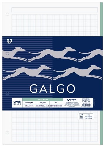 [53394100] RECAMBIO GALGO A4 100h 4 TAL. CD.5