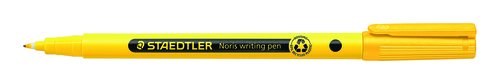 [307-110] ROTUL.STAEDTL.WRITING PEN 307 AMARILLO - Pack de 10 unidades