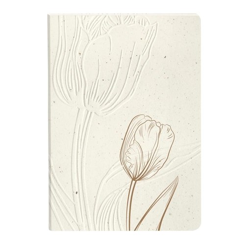 [813069C] CUADERNO CF.  TULIP PAPER A5 DOTS 64h - Pack de 4 unidades