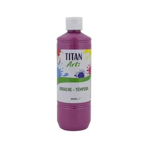 [198004312] TEMPERA TITAN AC ESC.500ml MAGENTA