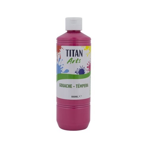 [198004412] TEMPERA TITAN AC ESC.500ml ROSA