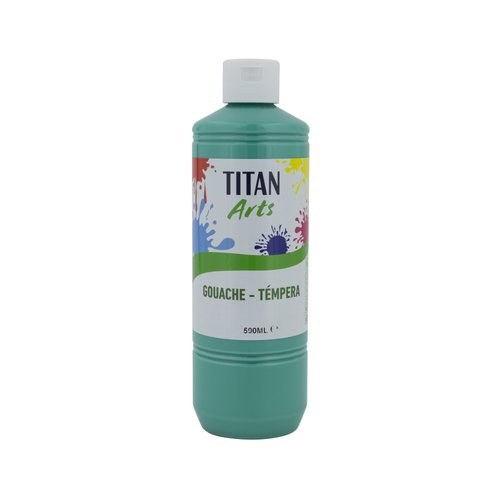 [198004812] TEMPERA TITAN AC ESC.500ml TURQUESA