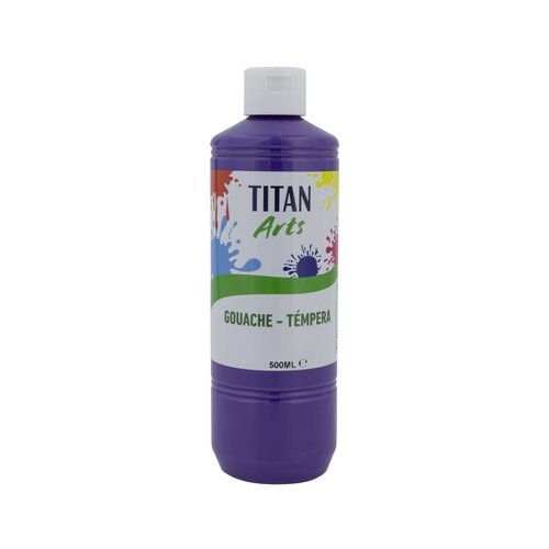 [198006212] TEMPERA TITAN AC ESC.500ml VIOLETA
