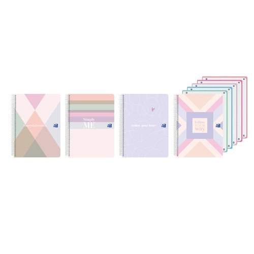 [400207224] BLOC OXF. EU.BOOK 5 OXF&ME A4 120h CD.5 - Pack de 5 unidades