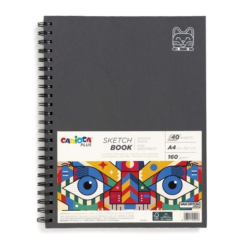BLOC DIBUJO CARIOCA PLUS TD A4 40h