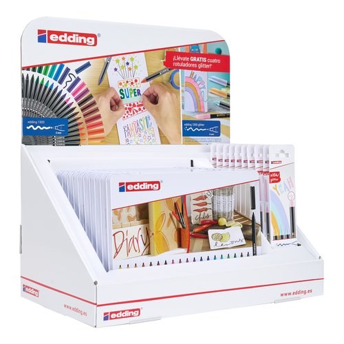 [60120] ROTUL.EDDING 1200 CAJA METAL DE 20 EX.10