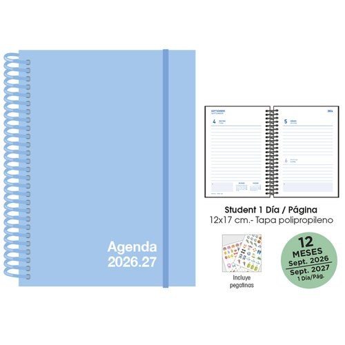 [17571261] AG.ESC.SF. STUDENT 120x170 D/P PASTEL AZ
