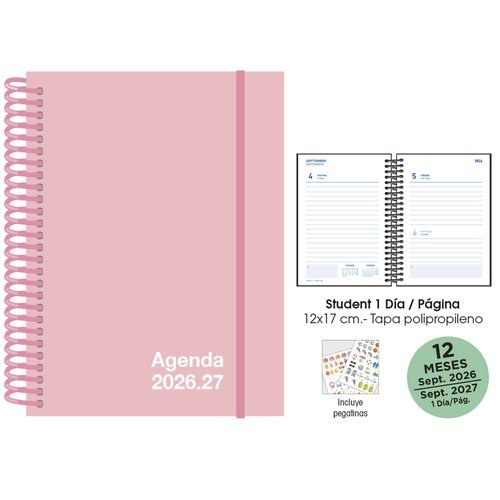[17571262] AG.ESC.SF. STUDENT 120x170 D/P PASTEL RO