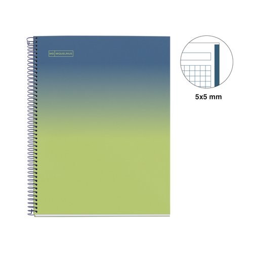 [MR4446] BLOC MR GRADIENT NB-1 A4 80h CD.5 LIMON