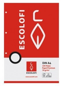 [110038504] RECAMBIO ESCOLOFI A4 100h 4 TAL. CD.6