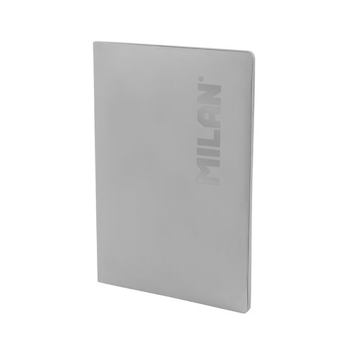 [57242L48DWG] LIBRETA A4 ENCOLADA LINEAS 48H 95G SHADOW GRIS