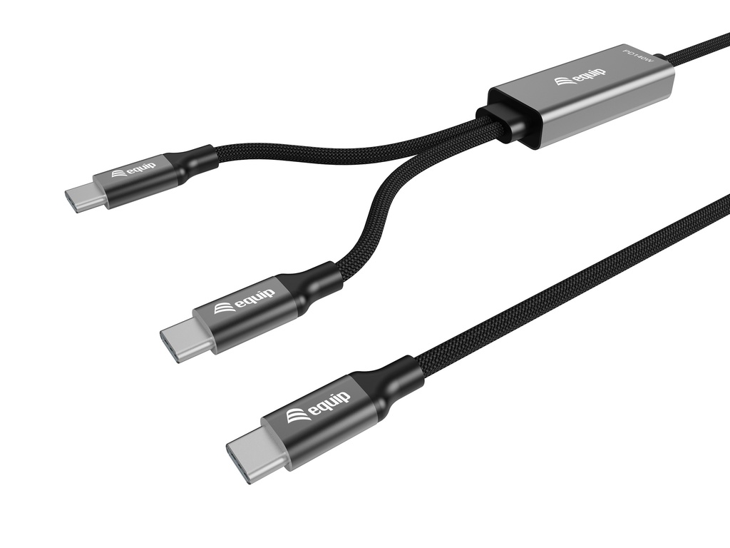 [128895] 128895 cable USB USB 2.0 1,5 m USB C 2 x USB C 0,48 Gbit/s 140 W Negro