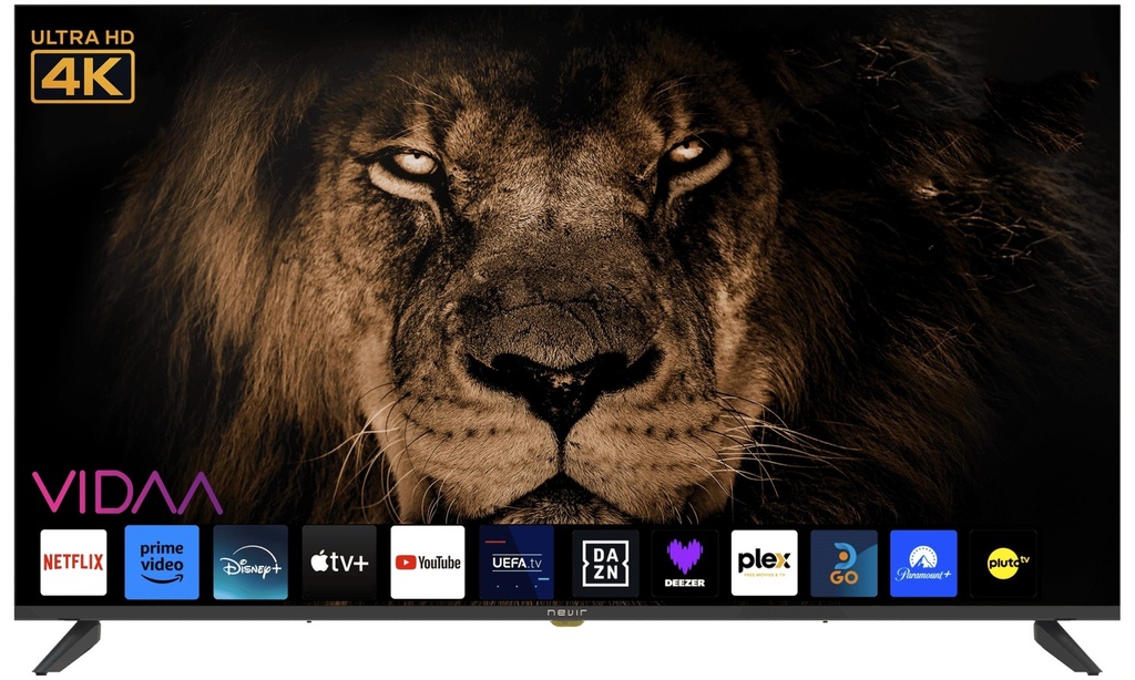 [NVR-8079-504K2SB-SMAN] NVR-8079-504K2SB-SMAN Televisor 127 cm (50") 4K Ultra HD Smart TV Wifi Negro 200 cd / m²