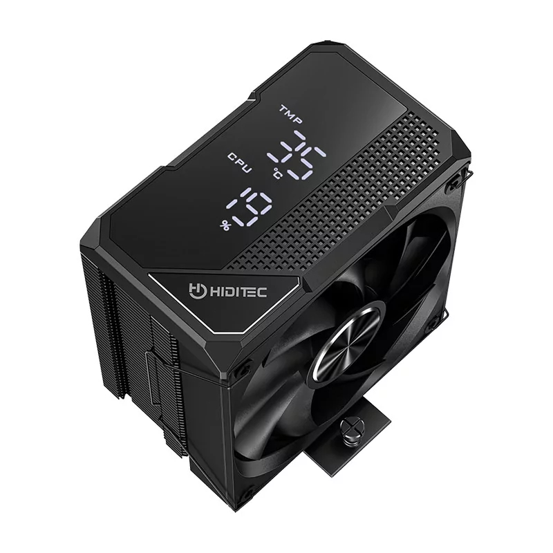 [CPUH10005] DC20 PRO Procesador Refrigerador de aire 12 cm Negro 1 pieza(s)