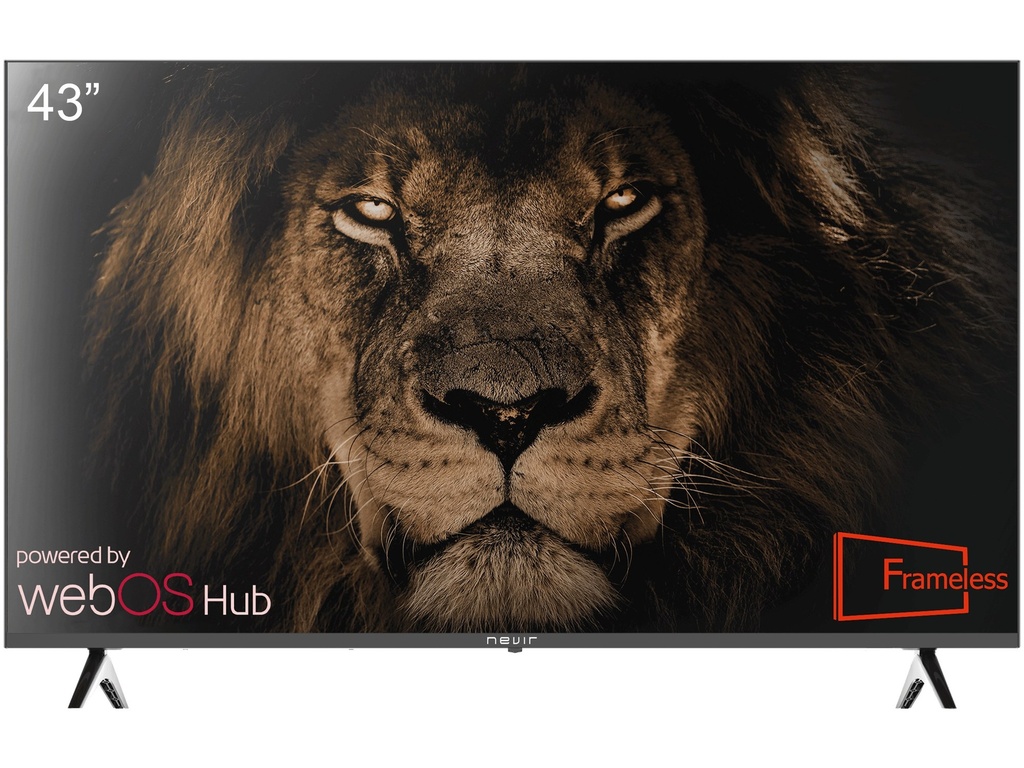 [NVR-8840-43FHWBA] NVR-8840-43FHWBA Televisor 109,2 cm (43") Full HD Smart TV Wifi Negro 300 cd / m²